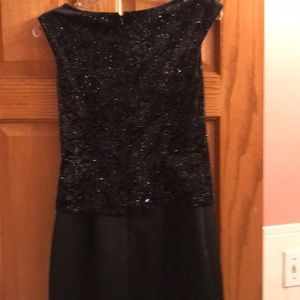 Black formal dress